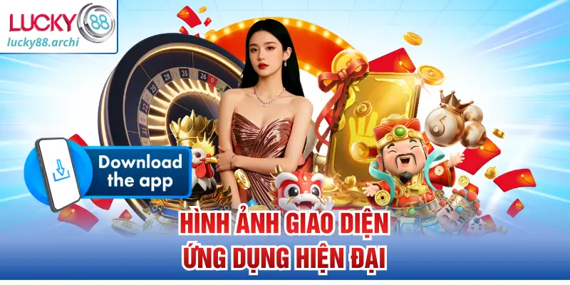 Hình ảnh giao diện ứng dụng hiện đại